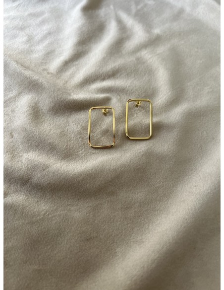 Orecchini a Lobo Quadrato