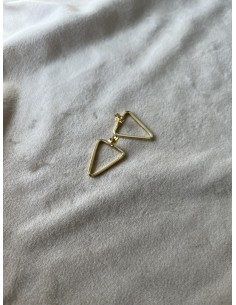 Earrings with a Lobe Triangle 2