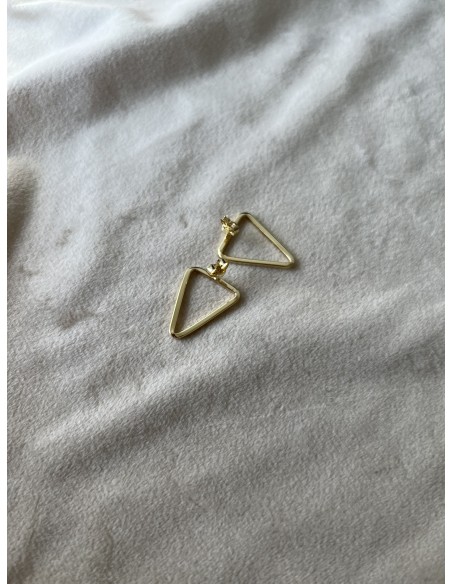 Earrings with a Lobe Triangle