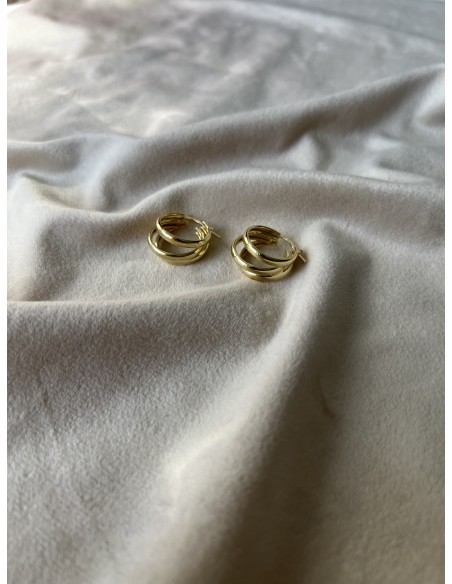 Earrings Triple Circle