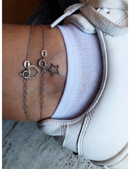 Cavigliera con Soggetti a Filo Pendenti