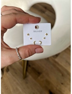 Set di Orecchini Stella e Luna 2