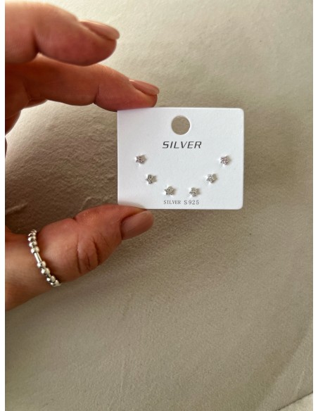 Set di Orecchini Stelline