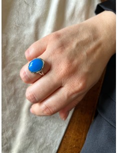 Anello Calcedonio Misura 23