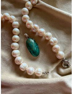 Turquoise Medallion 3.5 cm... 2