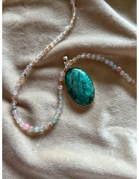 Turquoise Medallion 3.6 cm x 2.3 cm