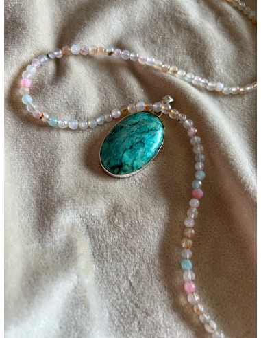 Turquoise Medallion 3.6 cm x 2.3 cm