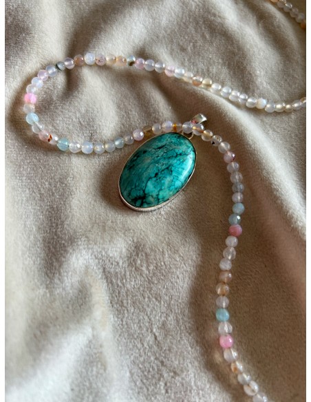 Turquoise Medallion 3.6 cm x 2.3 cm