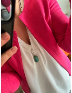 Turquoise Medallion 3.5 cm...