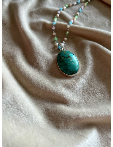 Turquoise Medallion 3 cm x 2 cm