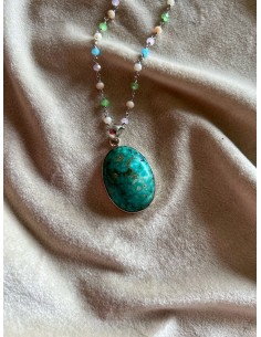 Turquoise Medallion 3 cm x... 2