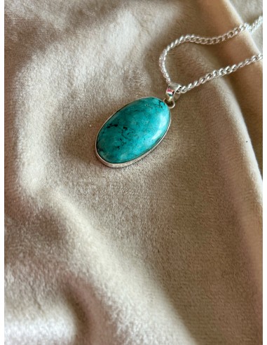 Turquoise Medallion 3.5 cm x 1.9 cm