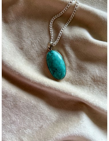 Turquoise Medallion 3.5 cm x 1.9 cm