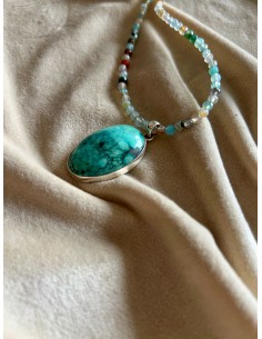 Turquoise Medallion 3.5 cm... 2