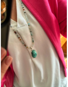 Turquoise Medallion 3.5 cm...