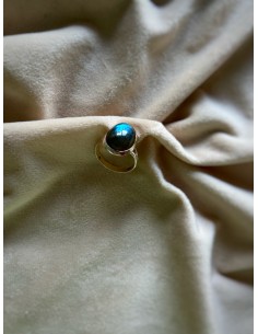 Labradorite ring