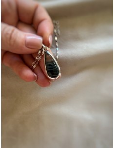 Agate medallion 2.7 cm x... 2