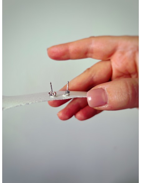 Zircon Trinagle Earring