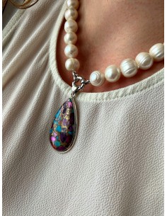 Drop Medallion Turquoise...