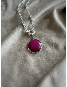 Medallion Round African Ruby