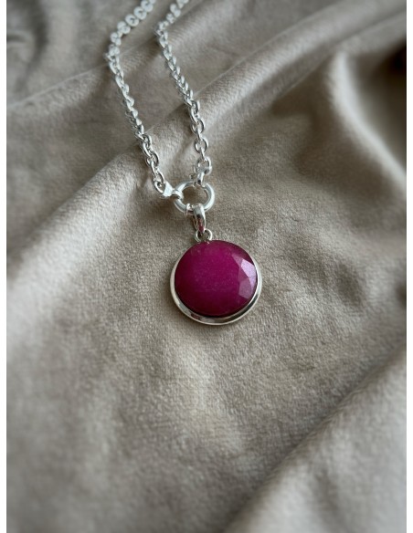 Medaglione Tondo Rubino Africano