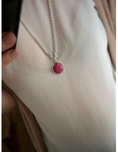 Medallion Round African Ruby 2