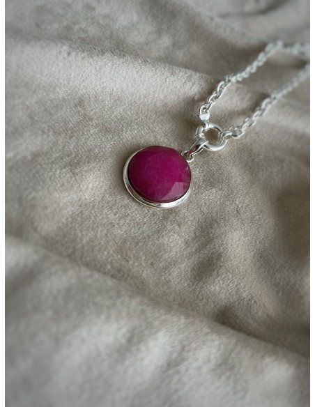 Medallion Round African Ruby