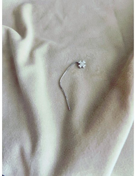 Monorecchino Ear Thread Quadrifoglio