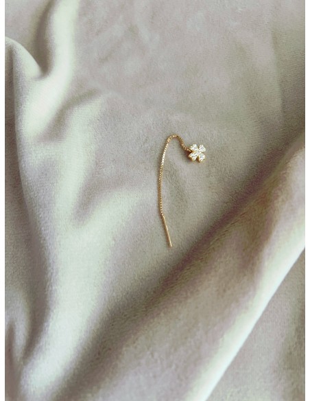 Monorecchino Ear Thread Quadrifoglio