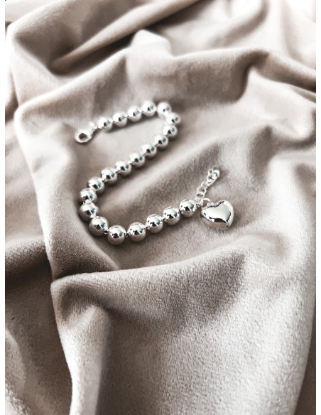 Bracelet Spheres and Heart