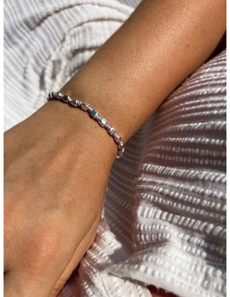 Bracelets Square Nuggets and Colored Knots