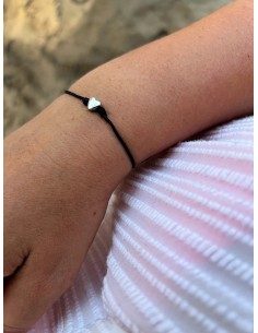 Bracciale Cordino e Cuore 2