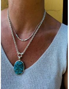 Medallion Oval Turquoise...