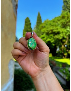 Medaglione Ovale Turchese...