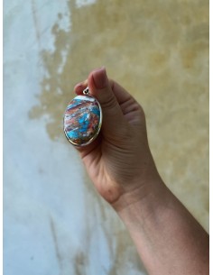 Medallion Oval Turquoise...