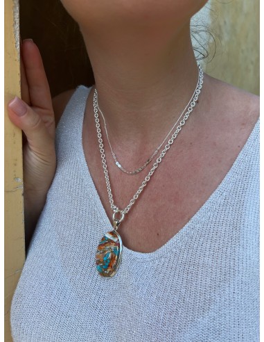 Medallion Oval Turquoise Copper Blue...