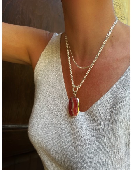 Medallion Rectangular Rodocrossite