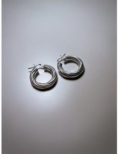 Torchon Circle Earrings 2