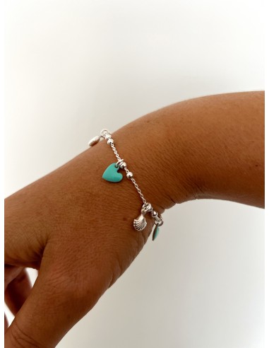 Heart and Shell bracelet