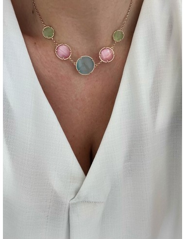 Collana con 5 Pietre Idrotermali...