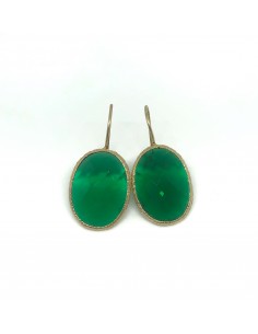 copy of Oval Stone Earrings...