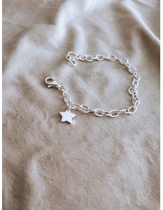 Chain bracelet with star 2