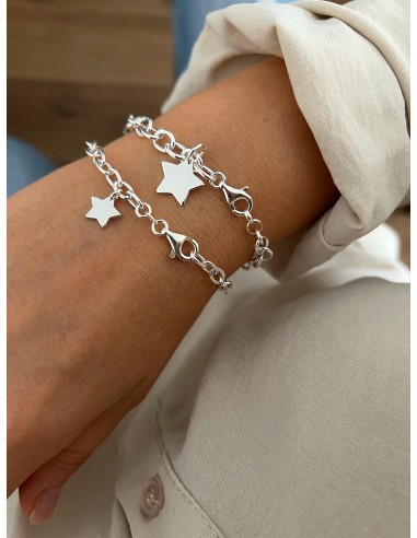 Chain bracelet with star