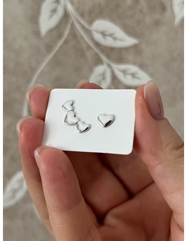 Multi-heart Lobe Earrings