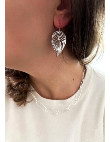 Diamantati earrings with intersected circles