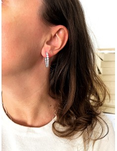 Tennis Circle Earrings...