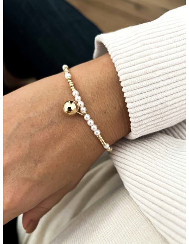 Bracciale Sfere e Perle con Pendente