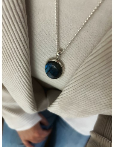 Medaglione Ovale Labradorite 3,4 cm x...