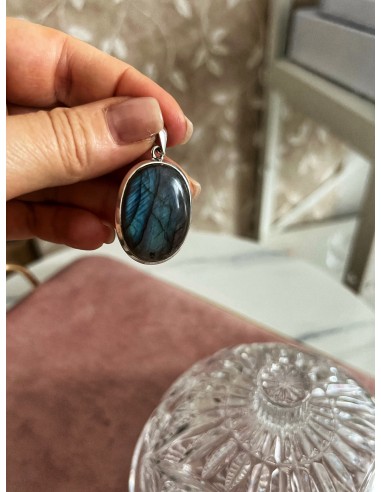 Medaglione Ovale Labradorite 3,4 cm x...