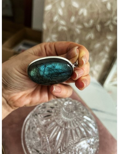 Medaglione Ovale Labradorite 5 cm x...